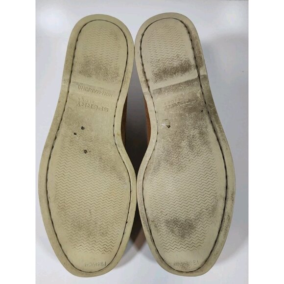 Sperry Top-Sider x J-Crew Nubuck Chukka Ankle Boots Mens 10.5 M Chestnut 0824979